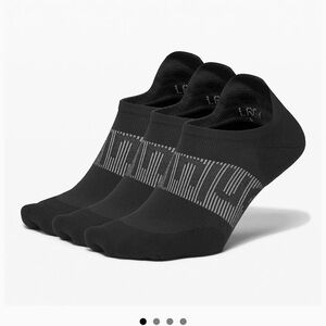 Lululemon power stride tab sock 3 pack